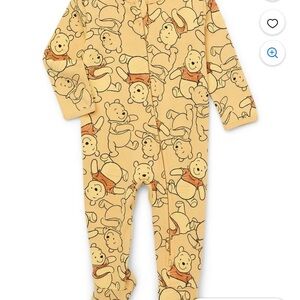 Disney Winnie the Pooh Tan Kids Footie